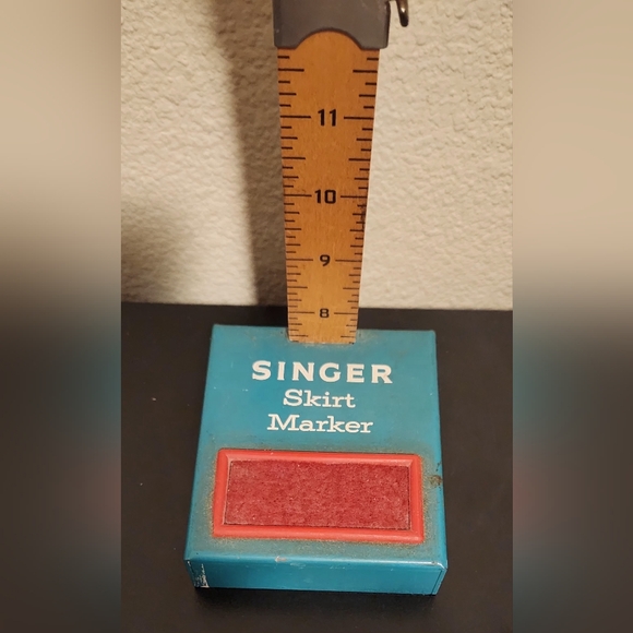 Singer Other - Vintage 1930s Singer Skirt Hem Marker With Pin Cushion 28" Made In USA Sewing